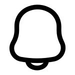 Notification Bell SVG Icon